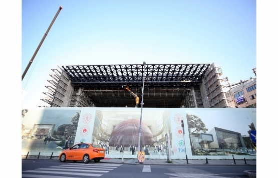 Yeni AKM inşaatının yüzde 70 i tamamlandı!