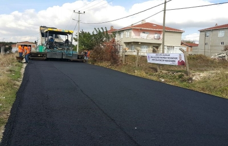 Çatalca Kaleiçi ve Çakıl Mahallesi asfaltlanıyor!