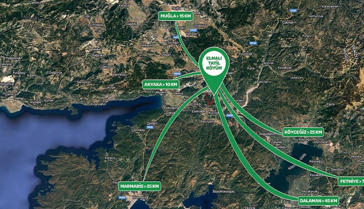 Hayalim Ege Elmalı Tatil Köyüm lansmana özel 475 bin TL den başlayan fiyatlarla satışta! Yeni proje!