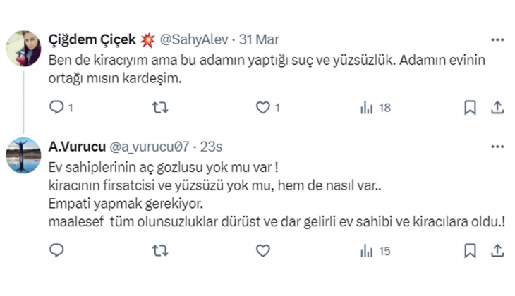 Mağdur ev sahibinden kiracı tepkisi: Kiraların 20 bin TL olduğu yerde, 10 bin TL bile kira ödemiyorlar!