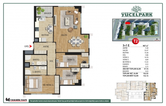 Yücel Park kat planları!