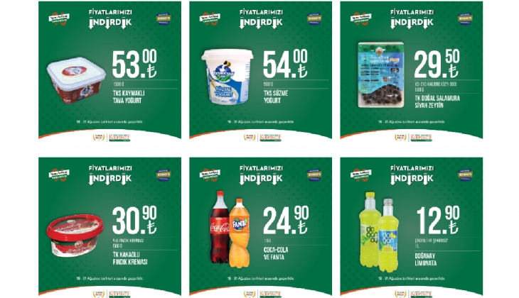 Tarım Kredi den son dakika müjdesi! Yeni katalog geldi: 1 kg çay 91 TL ye, tereyağı 89 TL ye çakıldı! 