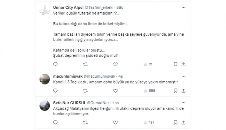 33 istasyonun 4.6 dediği dün geceki Hatay depremini, AFAD 3.7 olarak açıkladı! Uzman isim Kandilli den veri istedi!