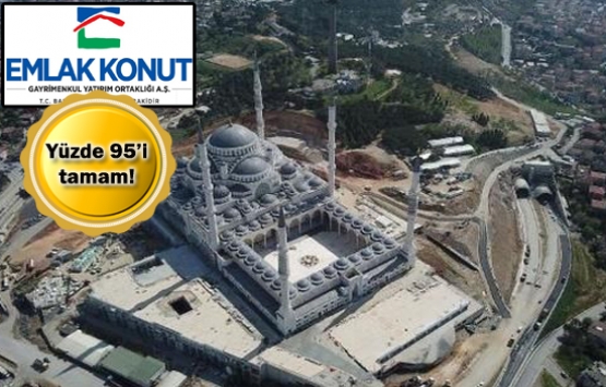 Emlak Konut'tan Çamlıca Camii'ne 18 milyon TL bağış!
