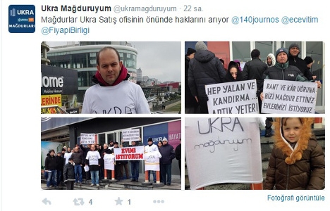 Ukra City mağdurları eyleme devam ediyor!