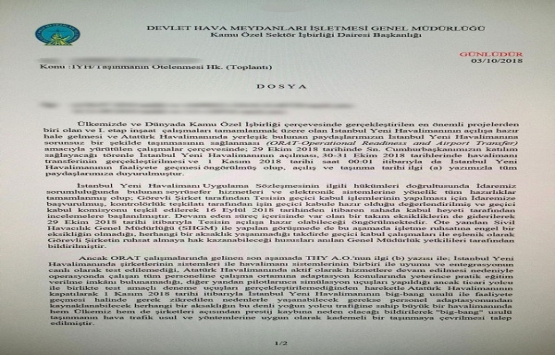 İstanbul Yeni Havalimanı na Big Bang usulü taşınma!