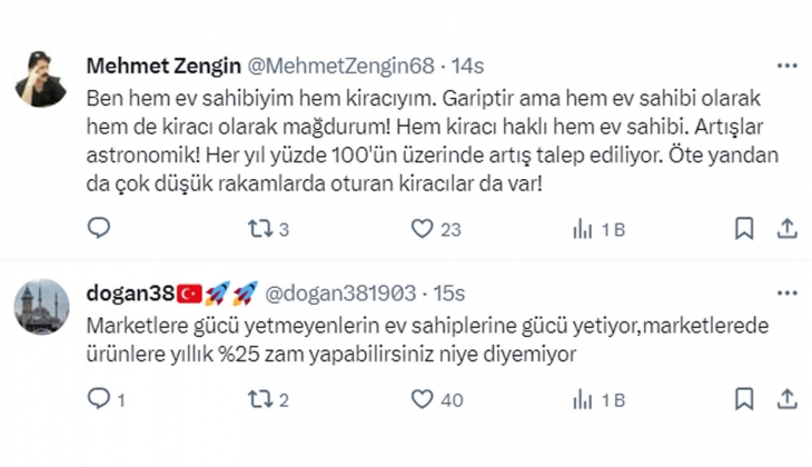 Evlerde yüzde 25 sınır var ama, Vakıflar kiracılarına çok yüksek kira zamları için ihbarname yolluyor!