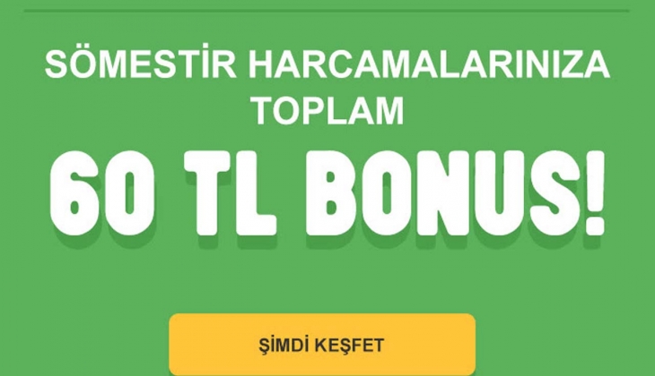 "SÖMESTİR" yazıp mesaj atmanız yeterli! Garanti Bankası kartı olanlar baksın!