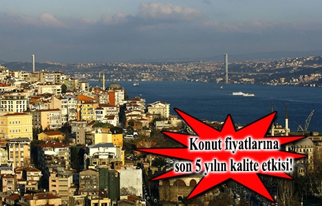 İstanbul konutta kalite artışında sınıfta kaldı!