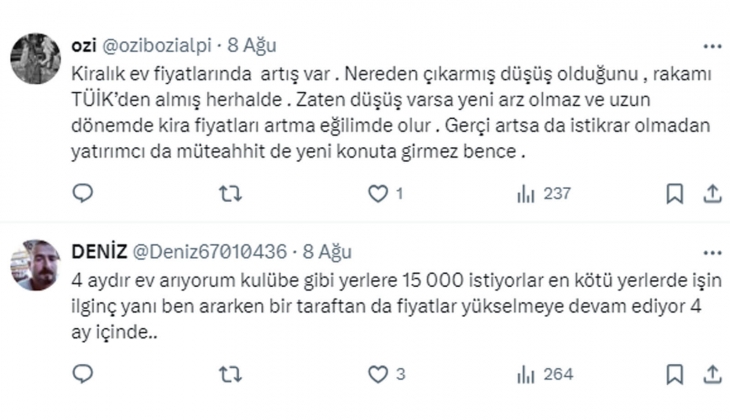 Merkez Bankası ndan kiralık ev arzında artış olabilir açıklaması: Barış Soydan, TCMB verileri açıklarsa iyi olur dedi!