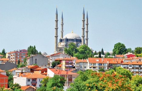  Selimiye Camii 100 km mesafeden görülecek!