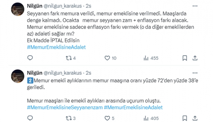 Prof. Dr. Şenol Babuşcu hesapladı: Ocak ta en yüksek emekli zammı yüzde 17,3, memur ve memur emeklisi zammı yüzde 13,03!