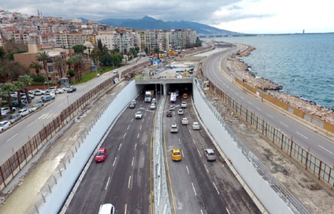 İzmir Mithatpaşa Karayolu Altgeçidi açıldı!