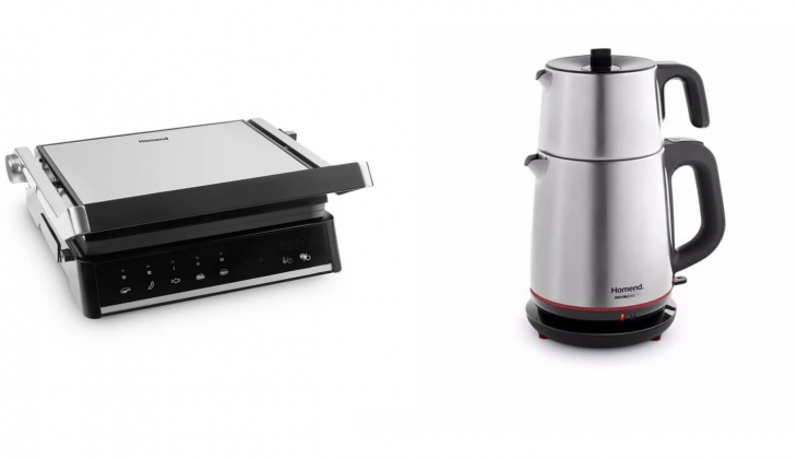 Homend Grillant tost makinesi alana çay makinesi hediye! İşte Nisan 2022 fiyat listesi...