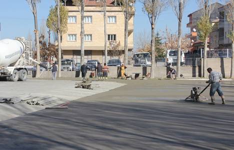 Nevşehir'de 7 okul bahçesinde düzenleme yapıldı!