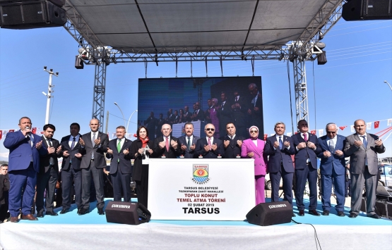Tarsus Tozkoparan Toplu Konut Projesi nin temeli atıldı!