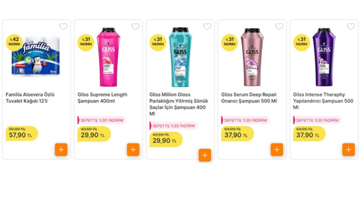 Migros ta yüzde 42 ye varan indirim fırsatı! Omo deterjan 149, 12 li tuvalet kağıdı 57 TL! 27 Şubat 2023 fiyat listesi