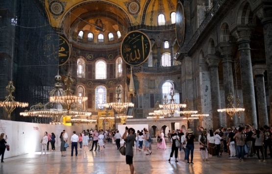 Ayasofya'nın restorasyonunda son durum!