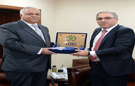 Pakistan Büyükelçisi, TOKİ Başkanı’nı ziyaret etti!