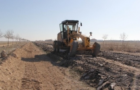 Konya Cihanbeyli'de asfaltlama çalışmalarına başlandı!