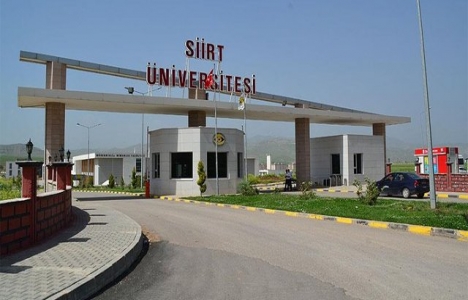 Siirt Üniversitesi çarşı merkezi yaptırıyor!