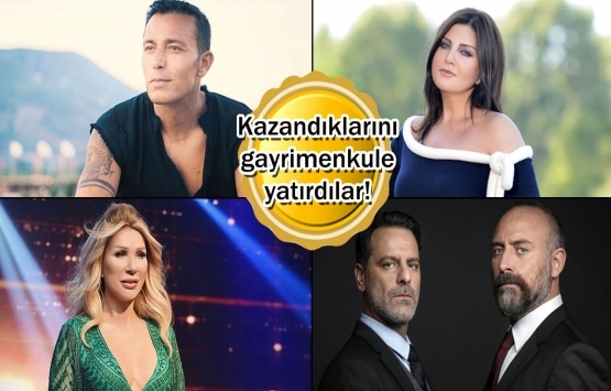 Ünlüler yurt dışında da ev sahibi oldu!