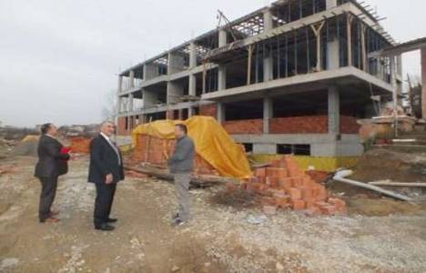 Milli Eğitim Müdürü Bartın'daki okul inşaatlarını inceledi!