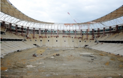 Bursa Büyükşehir Belediyesi Stadyumu Haziran 2015’te tamamlanacak!