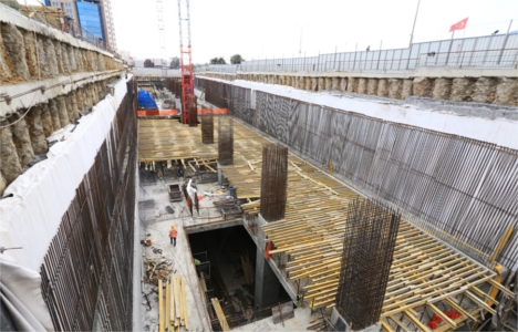 Mecidiyeköy Mahmutbey metrosundan son kareler!