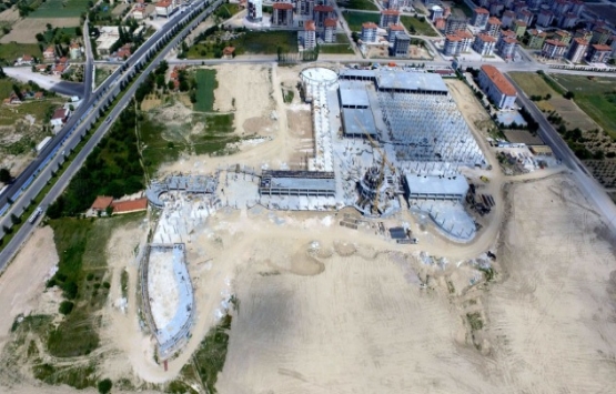 Isparta Şehirlerarası Terminal'in inşaatı tam gaz!