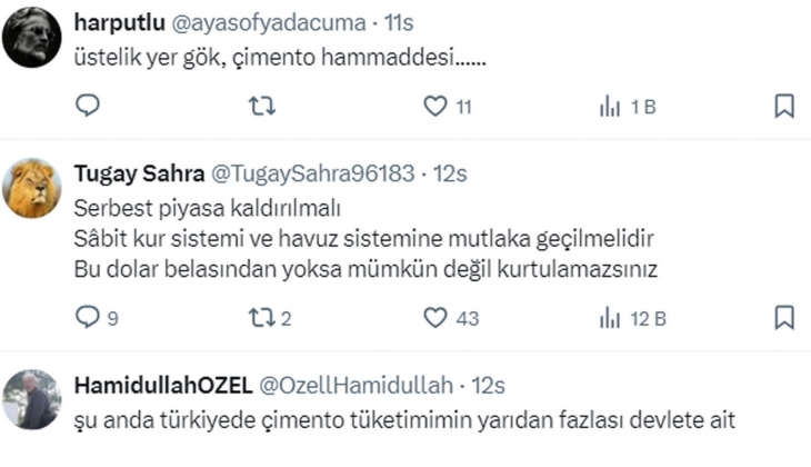Çimento fiyatlarına yüzde 43 lük dev zam! Hem inşaat sektörüne, hem vatandaşa zarar!