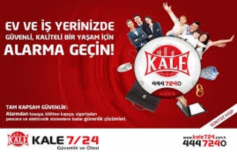 Kale 7/24 Alarm Sistemleri abone sayısını hızla artırıyor!