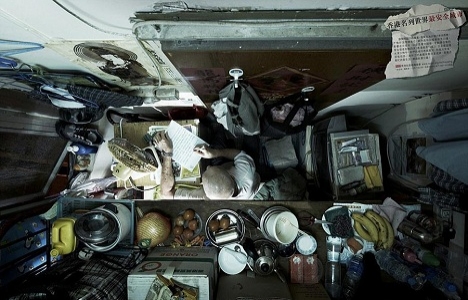 İşte Hong Kong daki kapsül evler!