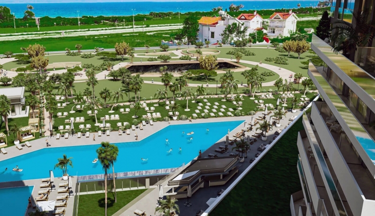 Querencia Long Beach te 144 bin Euro dan başlayan fiyatlarla 3+1 e kadar konut ve lüks penthouse lar! 