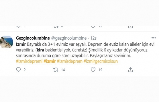 Deprem sonrası İzmir de ev kiraları arttı!