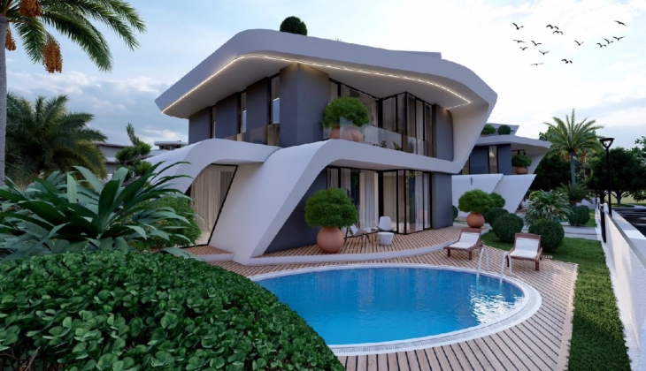 Olive Garden Kıbrıs’ta 650 bin sterline hemen teslim 4 oda 1 salon villa fırsatı!