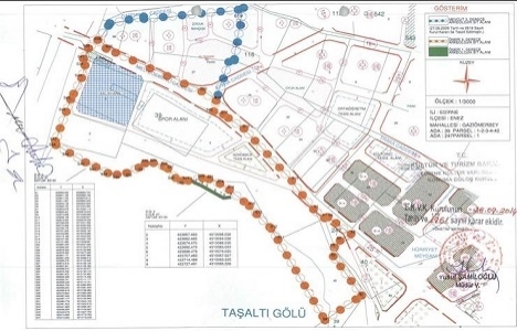 Edirne Enez de Roma Dönemi Yol Kalıntısı 1. derece sit alanı olarak tescil edildi!