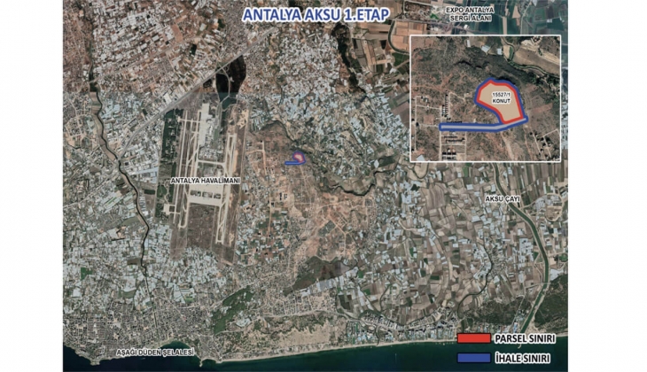 Emlak Konut GYO Antalya Aksu 1. Etap ihale