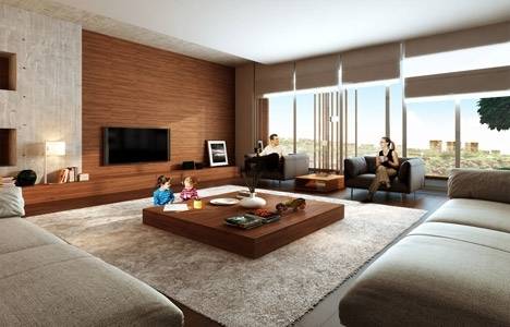 Golfkent örnek daire!