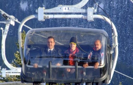 Ilgaz Dağı'ndaki telesiyej hizmete açıldı!