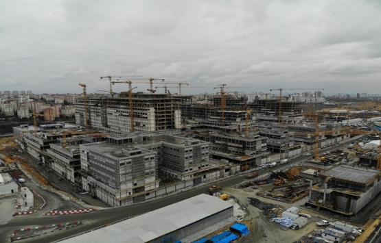 Başakşehir Şehir Hastanesi’nin yüzde 35 i bitti!