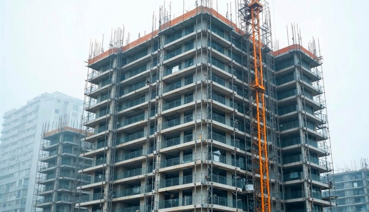 Bina inşaat endeksi tarihi zirvesinde: 8 aydır sürekli artan konut satışları, üretimi de hızlandırdı! 