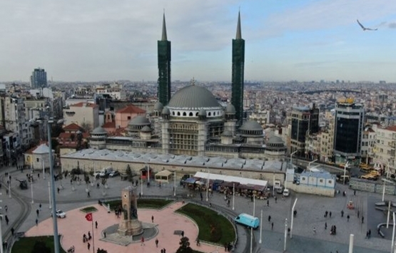Taksim Cami nin inşaatı bitiyor!