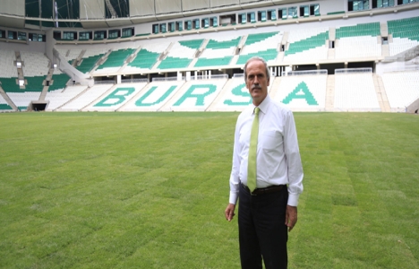 Timsah Arena Stadı saha inşaatında sona gelindi!