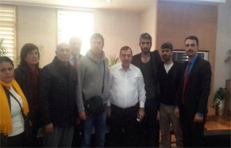 Makrom mağdurları Necmi Kadıoğlu yla görüştü!