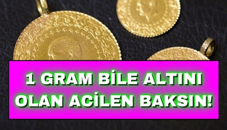 Gram altın fırlayacak! Analistler gram altının çıldıracağı tarihi verdi! Hemen acilen bakın, geri kalmayın!