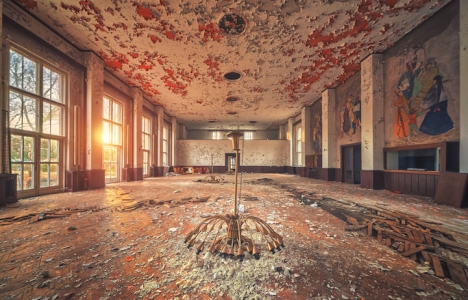 İşte harabe binaların eşsiz güzellikleri!