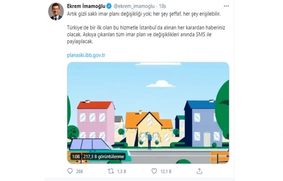 İstanbul’da imar planı değişiklikleri SMS ile öğrenilebilecek!