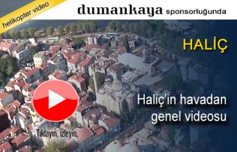Haliç'in havadan genel görüntüleri!