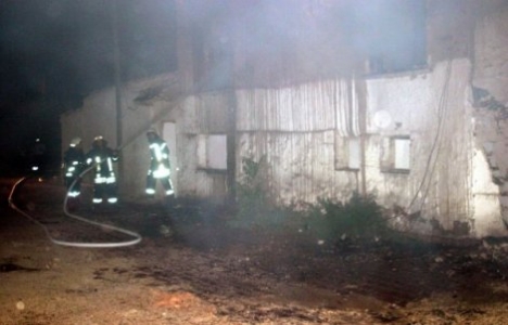 Konya'da yangın çıktı!